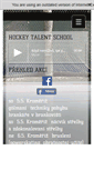 Mobile Screenshot of hockeytalentschool.cz